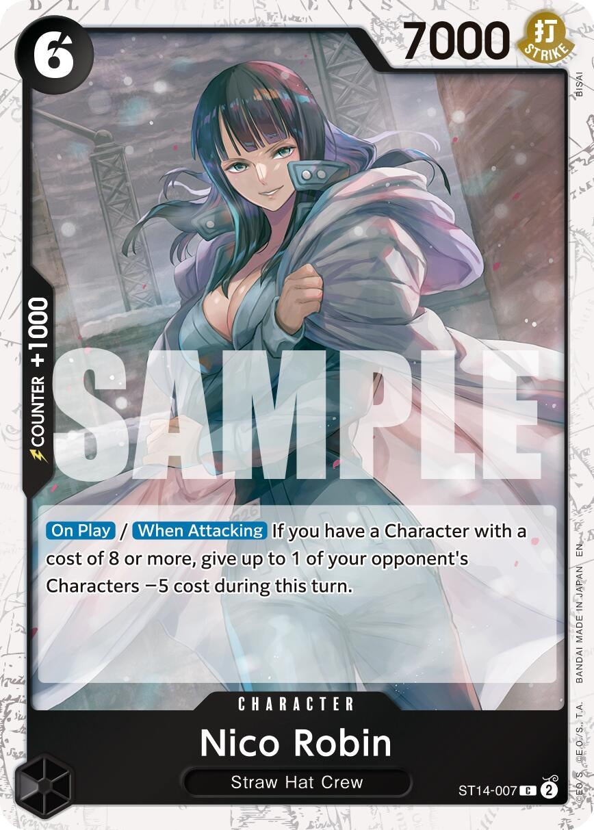 Image for Nico Robin - ST14-007 (Pirate Foil) (ST14-007) - One Piece Card Game