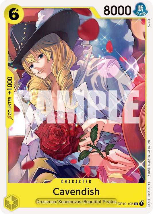 Image for Cavendish - OP10-105 (Reprint) (OP10-105) - One Piece Card Game
