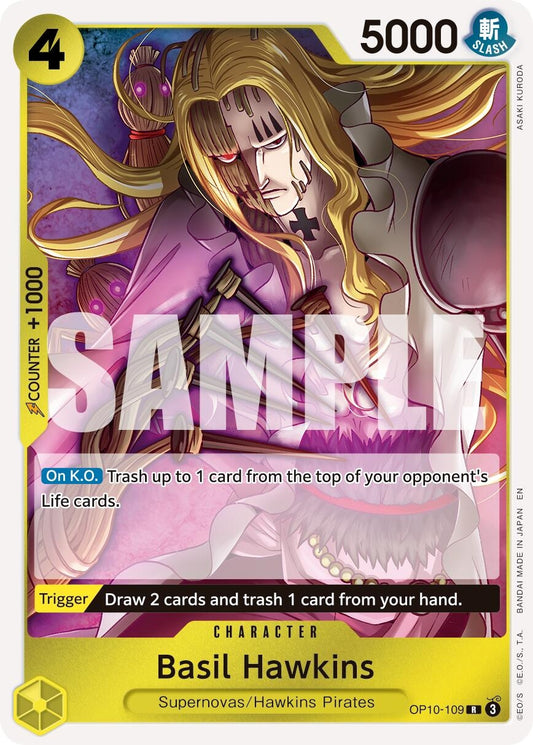 Image for Basil Hawkins - OP10-109 (Reprint) (OP10-109) - One Piece Card Game