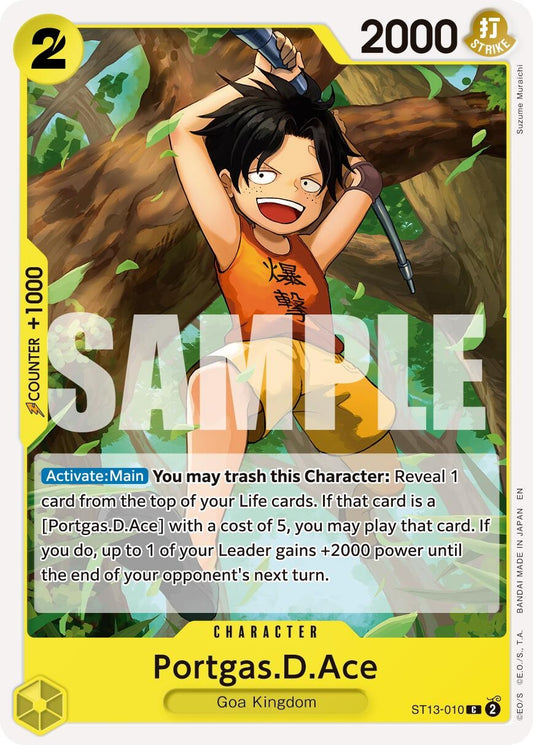 Image for Portgas.D.Ace - ST13-010 (Reprint) (ST13-010) - One Piece Card Game
