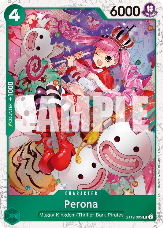 Image for Perona (Pirate Foil) (ST12-005) - One Piece Card Game