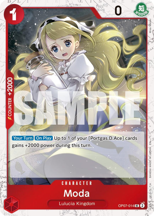 Image for Moda (Pirate Foil) (OP07-014) - One Piece Card Game