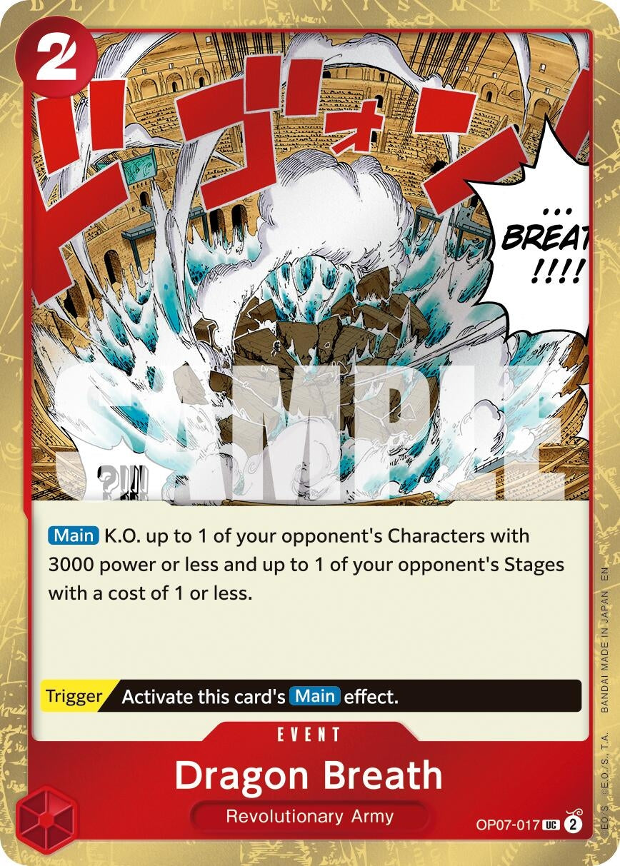 Image for Dragon Breath (Pirate Foil) (OP07-017) - One Piece Card Game