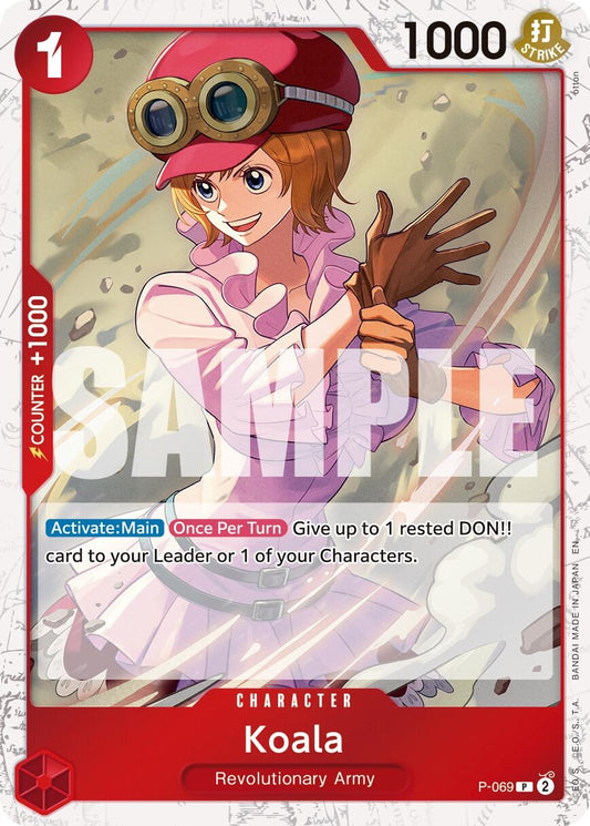 Image for Koala (Pirate Foil) (P-069) - One Piece Card Game