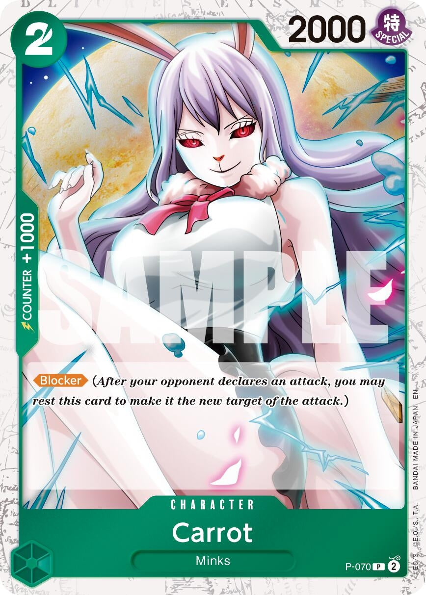 Image for Carrot - P-070 (Pirate Foil) (P-070) - One Piece Card Game