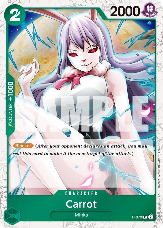 Image for Carrot - P-070 (Pirate Foil) (P-070) - One Piece Card Game