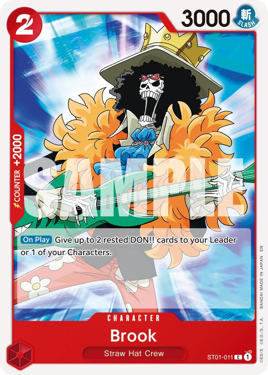 Image for Brook - ST01-011 (Reprint) (ST01-011) - One Piece Card Game
