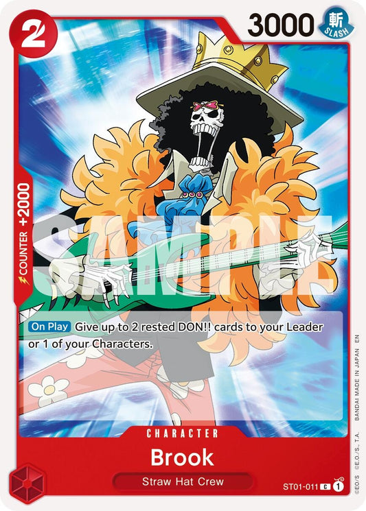 Image for Brook - ST01-011 (Reprint) (ST01-011) - One Piece Card Game