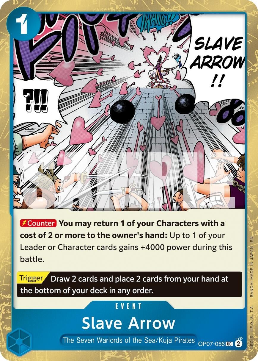 Image for Slave Arrow (Pirate Foil) (OP07-056) - One Piece Card Game