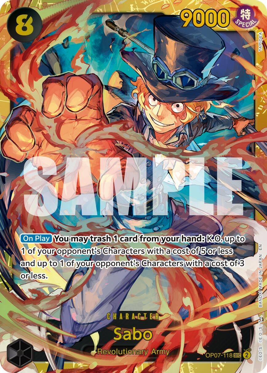 Image for Sabo - OP07-118 (Reprint) (OP07-118) - One Piece Card Game