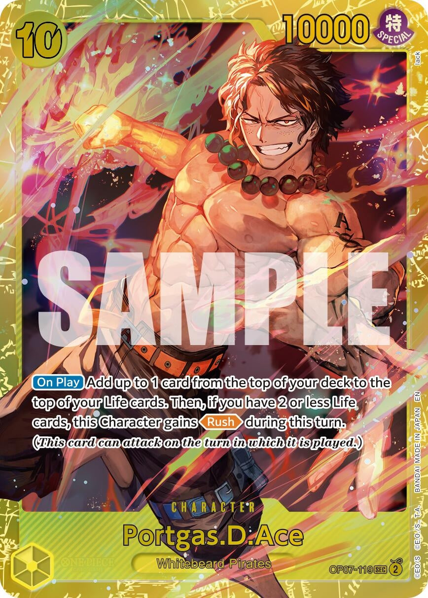 Image for Portgas.D.Ace - OP07-119 (Reprint) (OP07-119) - One Piece Card Game