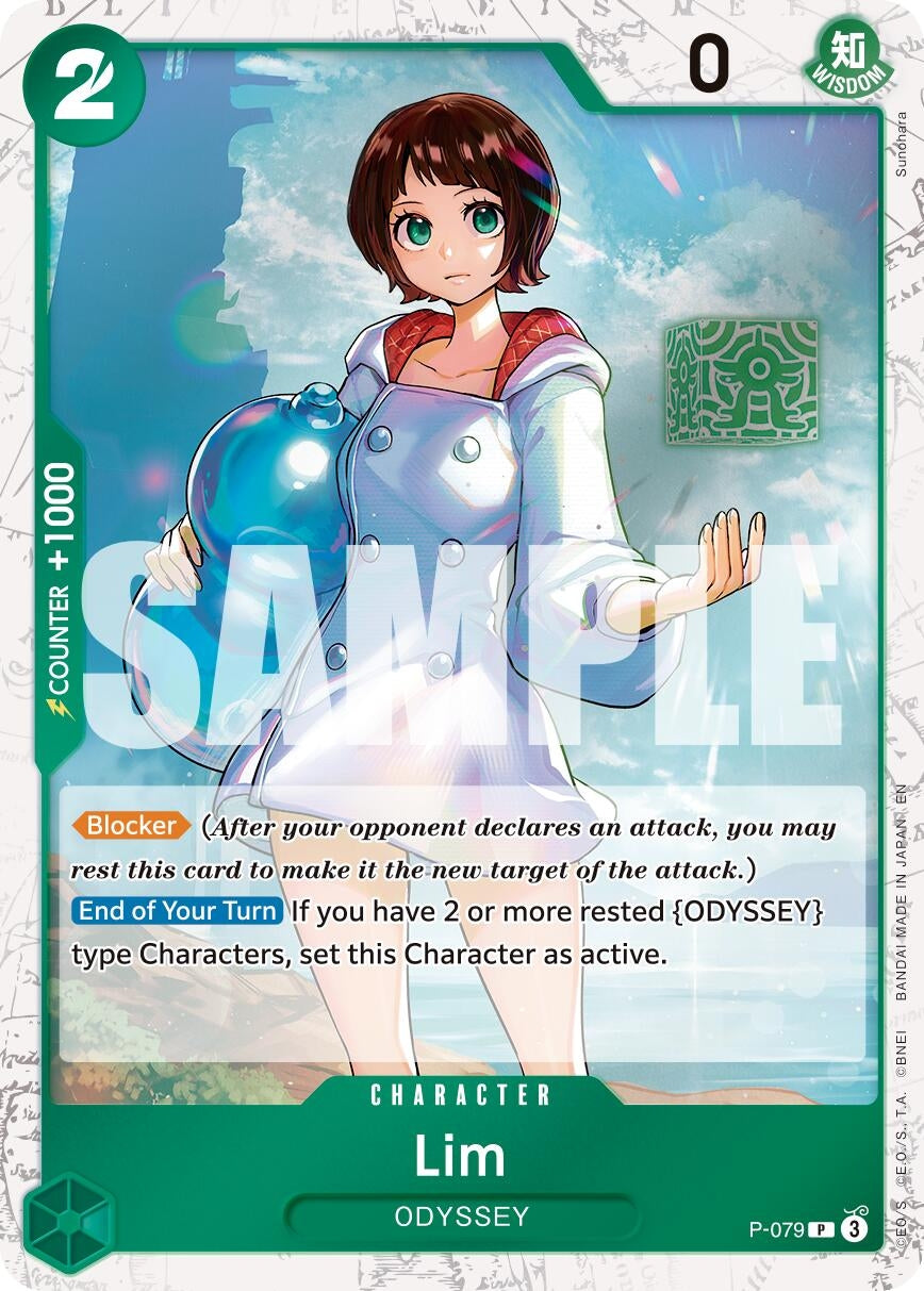 Image for Lim (Pirate Foil) (P-079) - One Piece Card Game