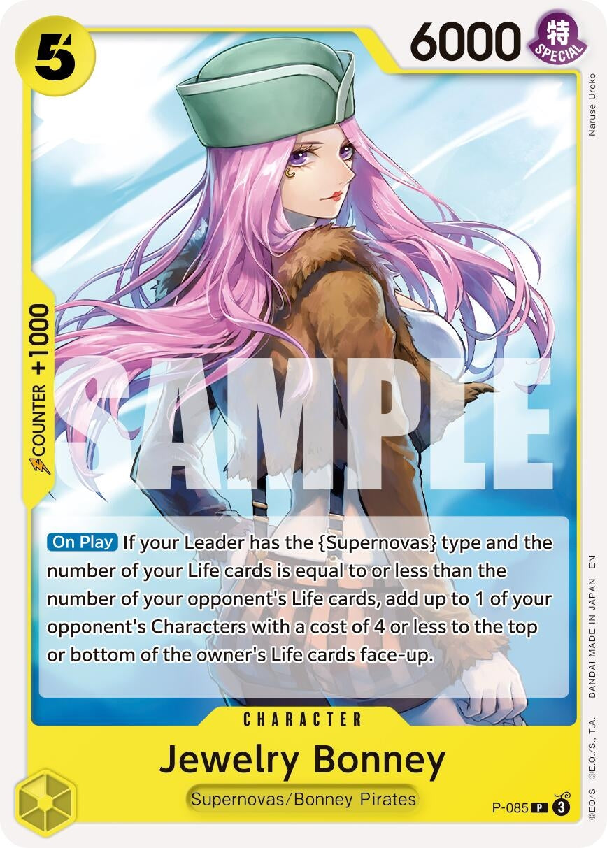 Image for Jewelry Bonney - P-085 (Reprint) (P-085) - One Piece Card Game