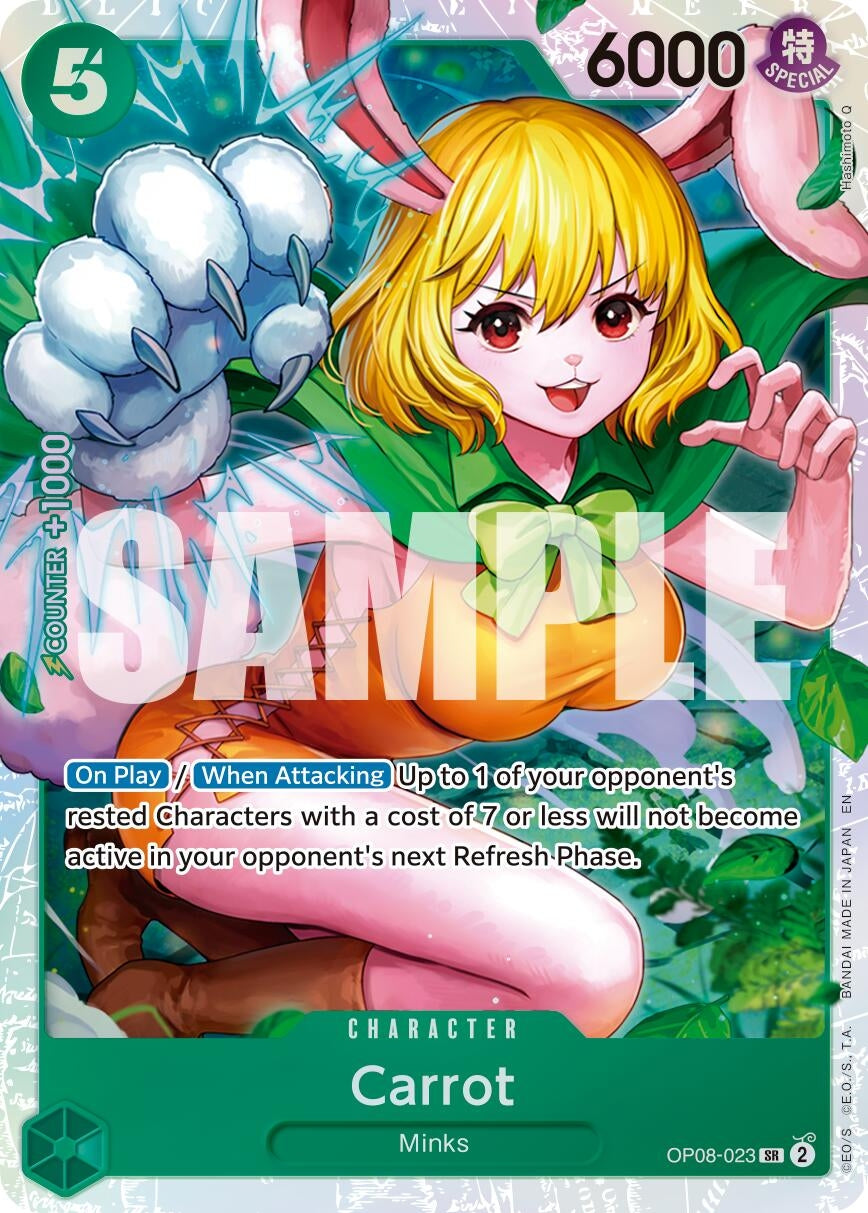 Image for Carrot (Reprint) (OP08-023) - One Piece Card Game