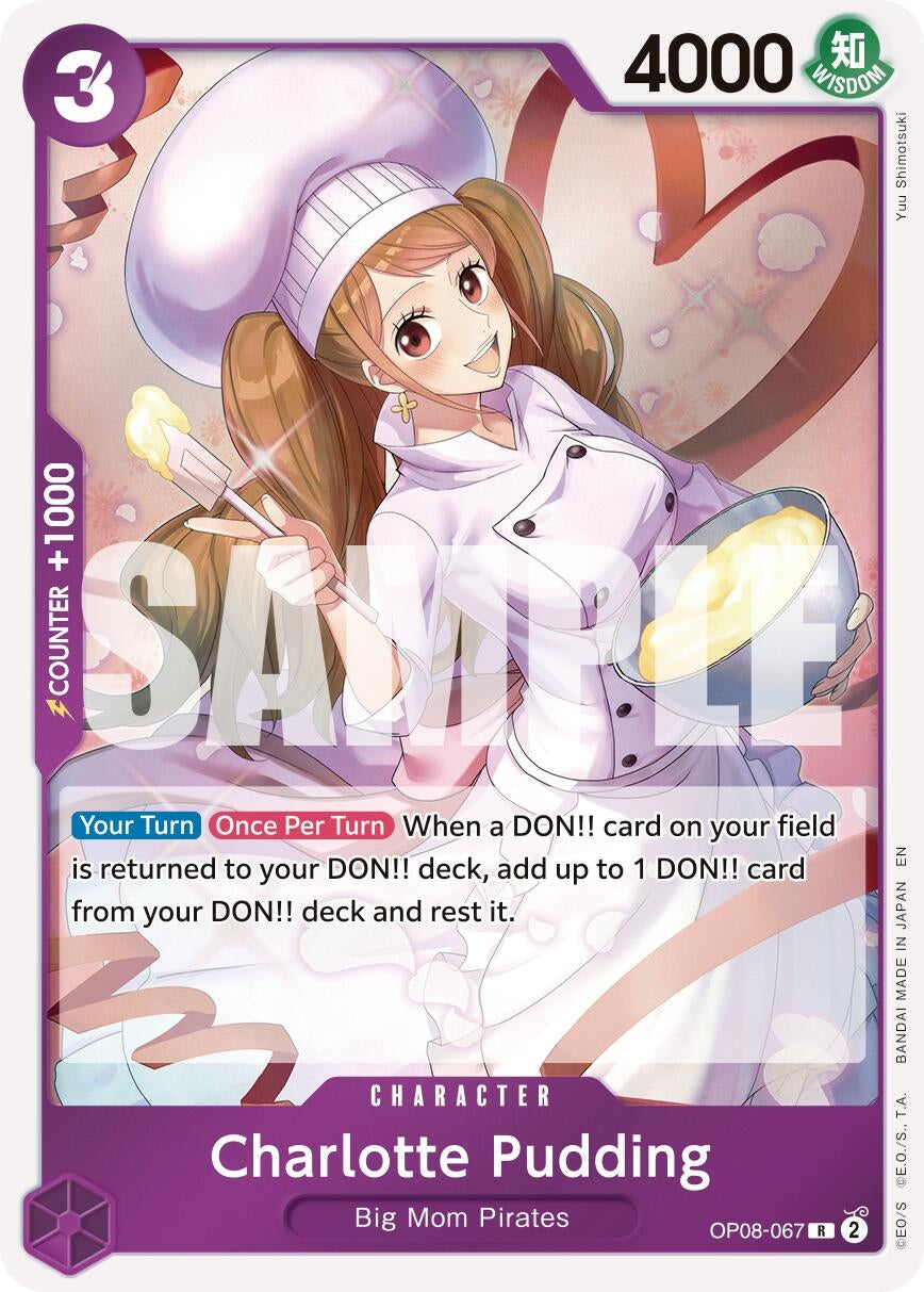 Image for Charlotte Pudding - OP08-067 (Reprint) (OP08-067) - One Piece Card Game