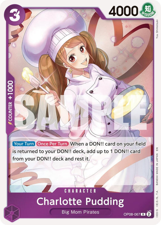 Image for Charlotte Pudding - OP08-067 (Reprint) (OP08-067) - One Piece Card Game