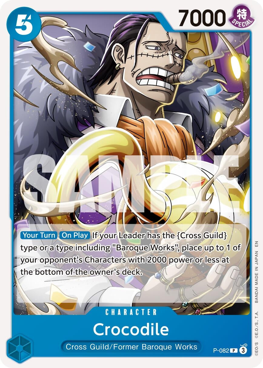 Image for Crocodile - P-082 (Reprint) (P-082) - One Piece Card Game