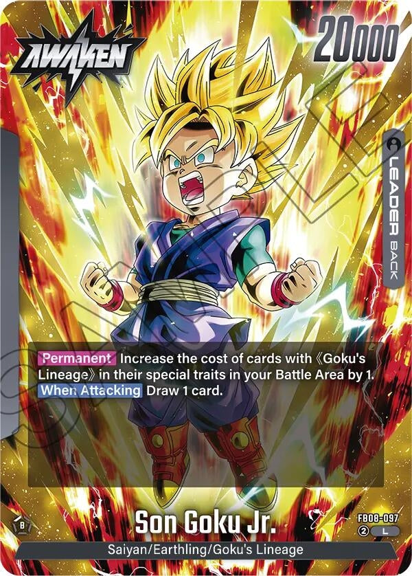 Image for Son Goku Jr. - FB08-097 (FB08-097) - Dragon Ball Super: Fusion World