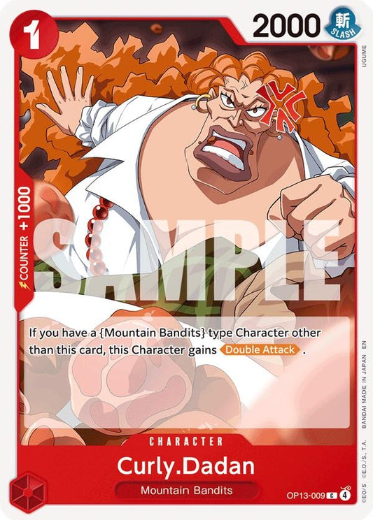 Image for Curly.Dadan (OP13-009) - One Piece Card Game