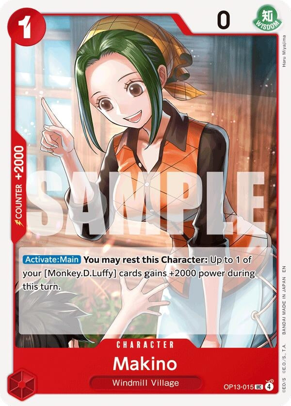 Image for Makino (OP13-015) - One Piece Card Game