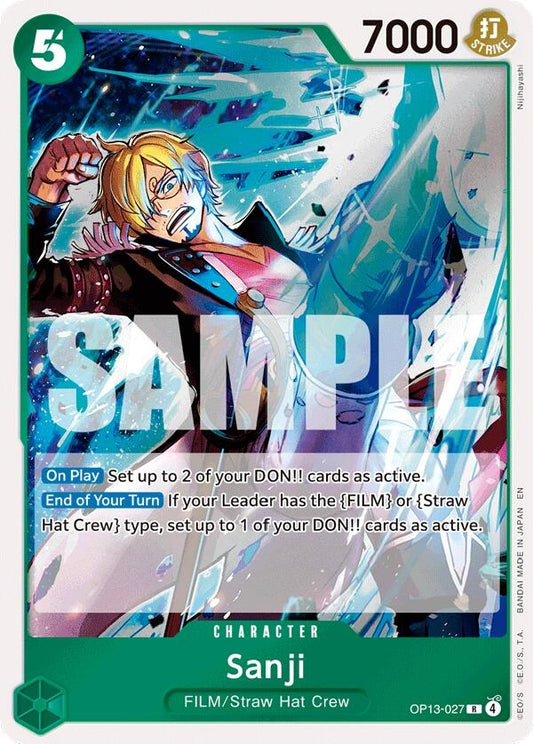 Image for Sanji (OP13-027) - One Piece Card Game