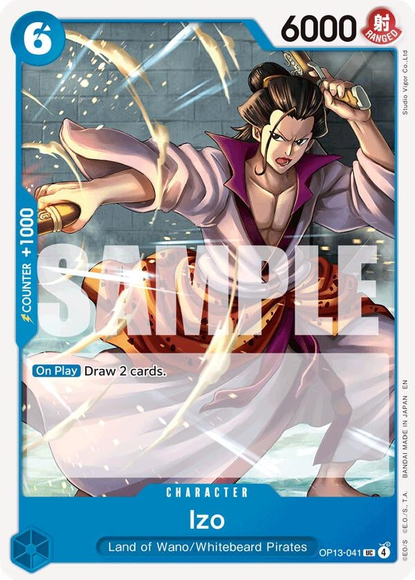 Image for Izo (OP13-041) - One Piece Card Game