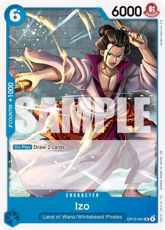 Image for Izo (OP13-041) - One Piece Card Game