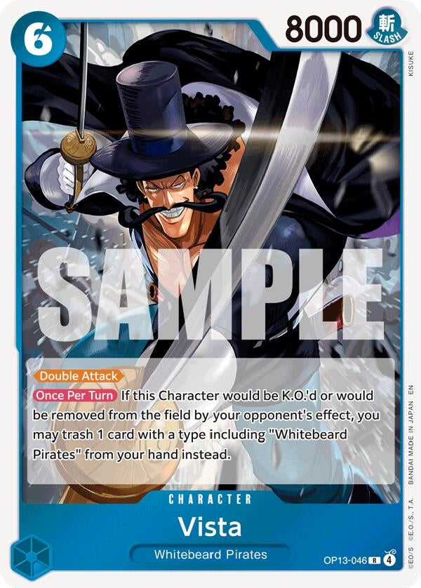 Image for Vista (OP13-046) - One Piece Card Game