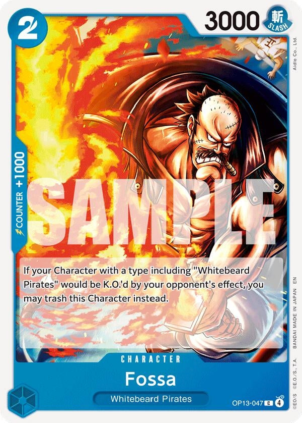 Image for Fossa (OP13-047) - One Piece Card Game