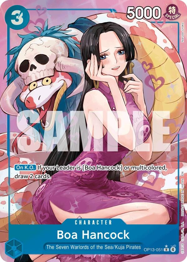 Image for Boa Hancock (Alternate Art) (OP13-051) - One Piece Card Game
