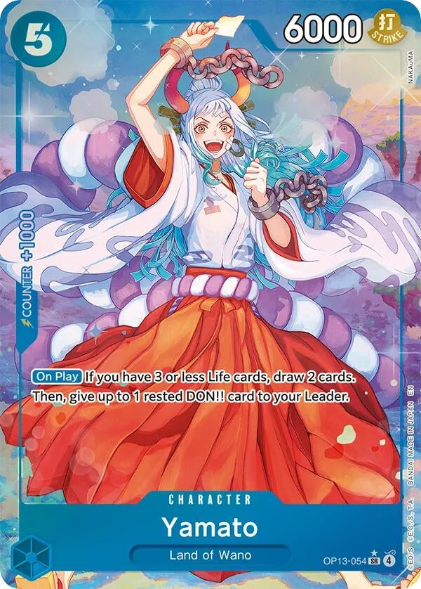 Image for Yamato (Alternate Art) (OP13-054) - One Piece Card Game