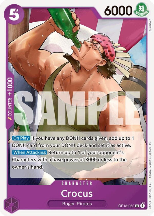 Image for Crocus (OP13-062) - One Piece Card Game