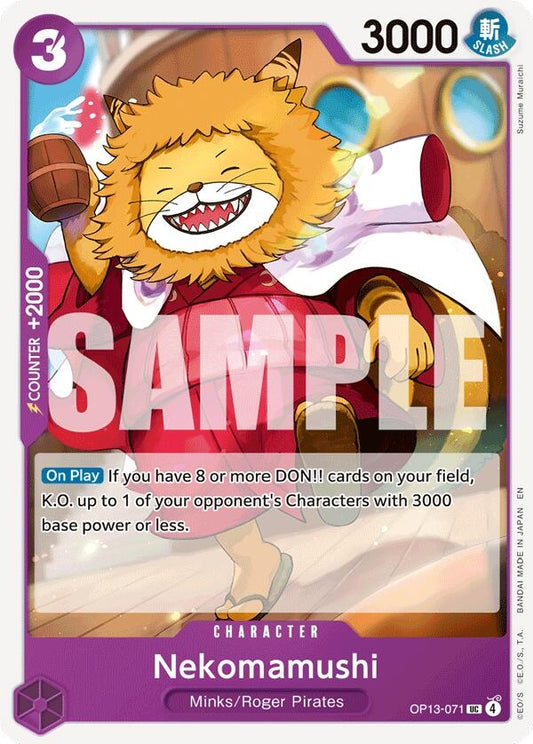 Image for Nekomamushi (OP13-071) - One Piece Card Game
