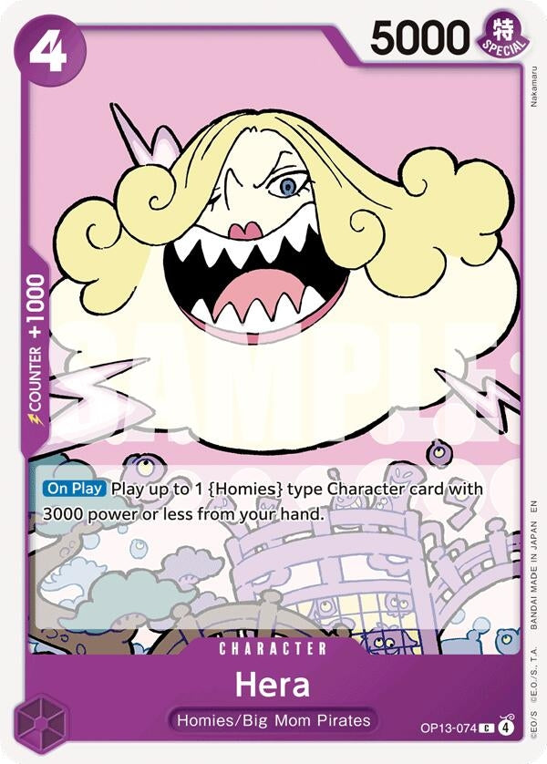 Image for Hera (OP13-074) - One Piece Card Game