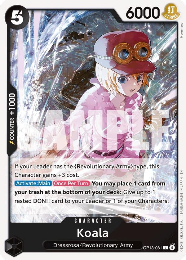 Image for Koala (OP13-081) - One Piece Card Game
