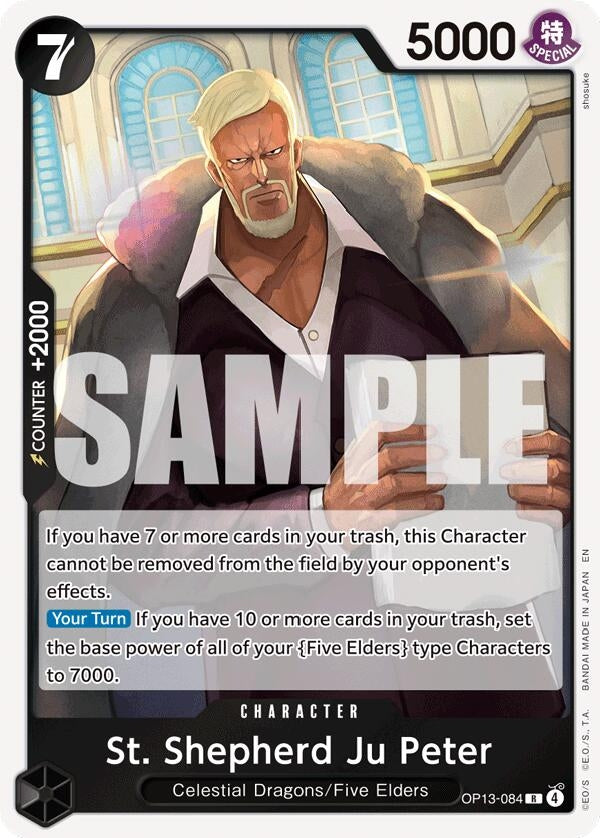 Image for St. Shepherd Ju Peter (OP13-084) - One Piece Card Game