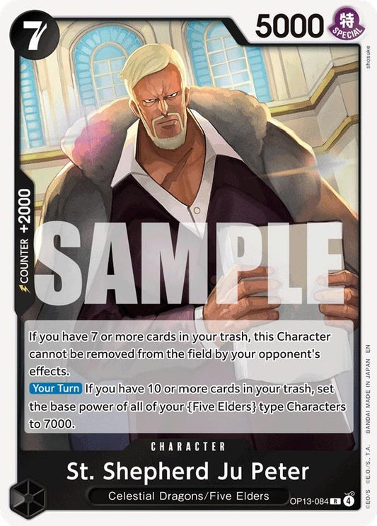 Image for St. Shepherd Ju Peter (OP13-084) - One Piece Card Game