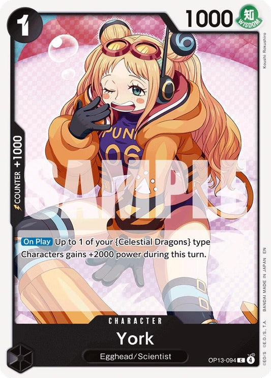 Image for York (OP13-094) - One Piece Card Game
