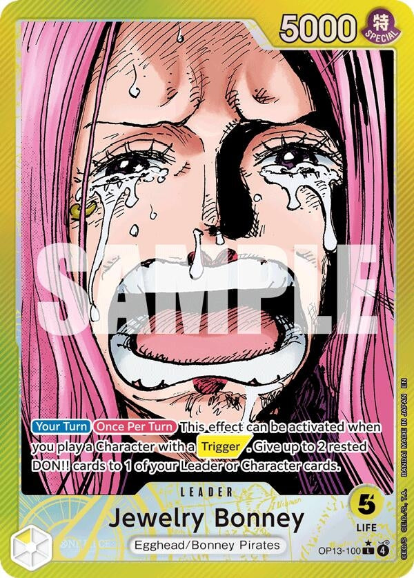 Image for Jewelry Bonney (100) (Alternate Art) (OP13-100) - One Piece Card Game