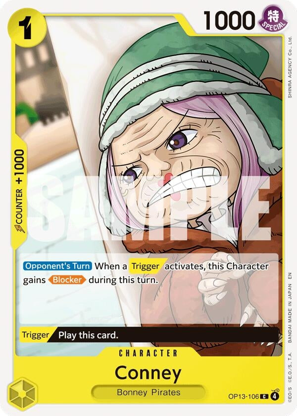 Image for Conney (OP13-106) - One Piece Card Game
