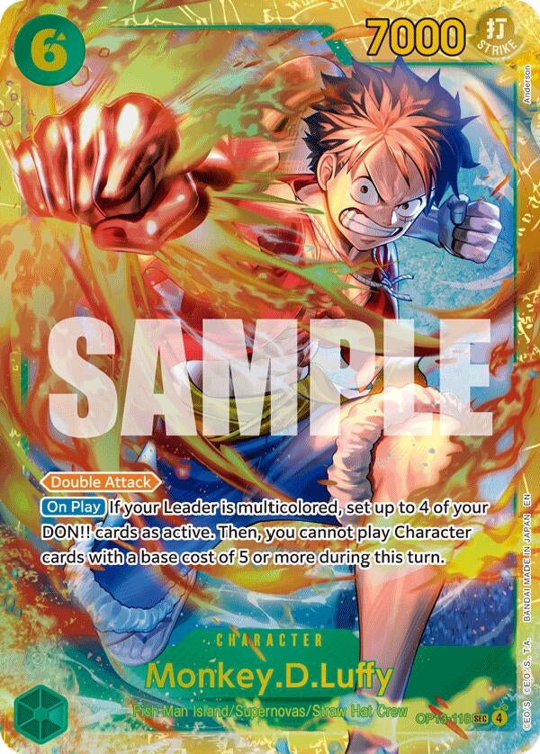 Image for Monkey.D.Luffy (118) (OP13-118) - One Piece Card Game