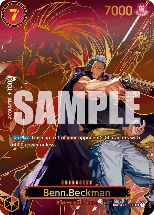 Image for Benn.Beckman (SP) (OP09-009) - One Piece Card Game