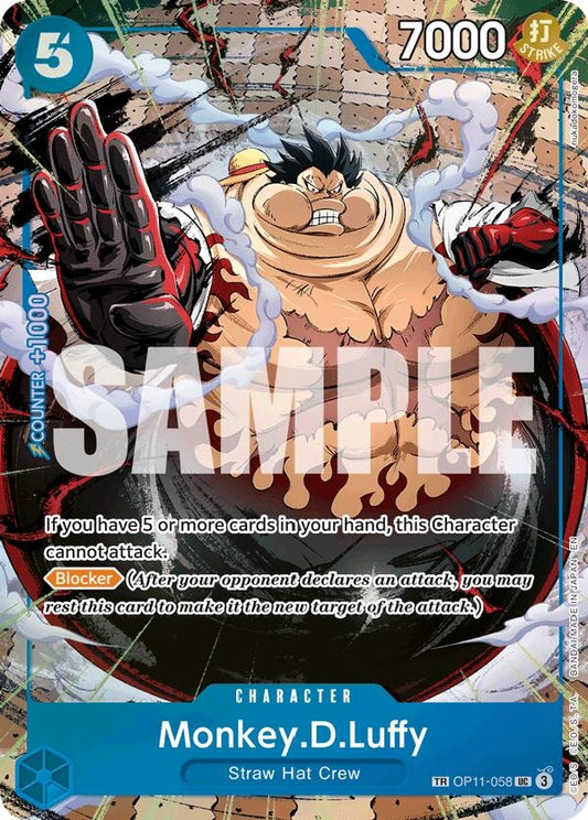 Image for Monkey.D.Luffy - OP11-058 (TR) (OP11-058) - One Piece Card Game