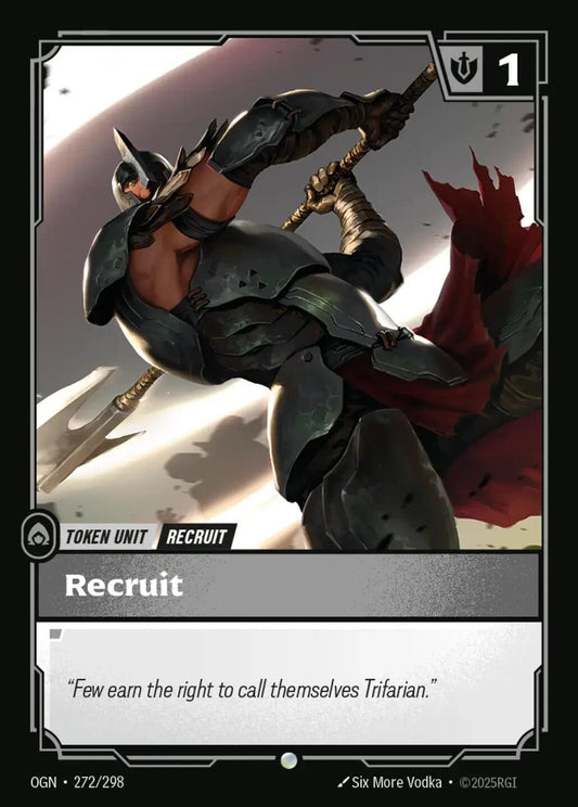 Image for Recruit (272) // Buff (272/298) - Riftbound: League of Legends Trading Card Game