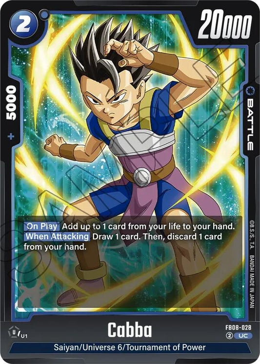 Image for Cabba - FB08-028 (FB08-028) - Dragon Ball Super: Fusion World