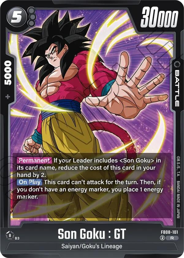 Image for Son Goku : GT (FB08-101) - Dragon Ball Super: Fusion World