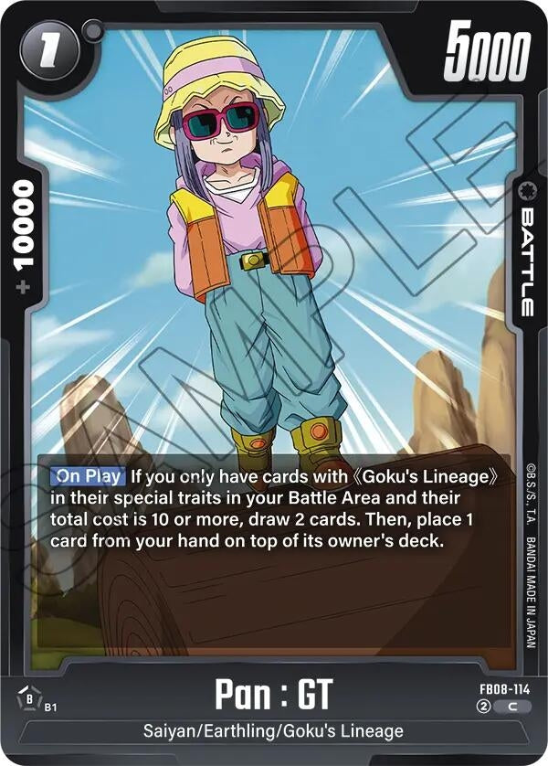 Image for Pan : GT - FB08-114 (FB08-114) - Dragon Ball Super: Fusion World