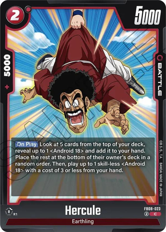 Image for Hercule (FB08-023) - Dragon Ball Super: Fusion World