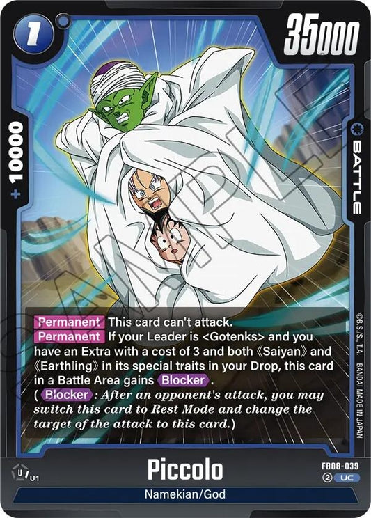Image for Piccolo - FB08-039 (FB08-039) - Dragon Ball Super: Fusion World