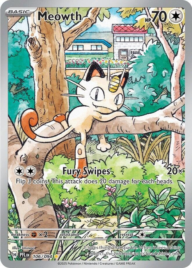 Image for Meowth (106/094) - Pokemon